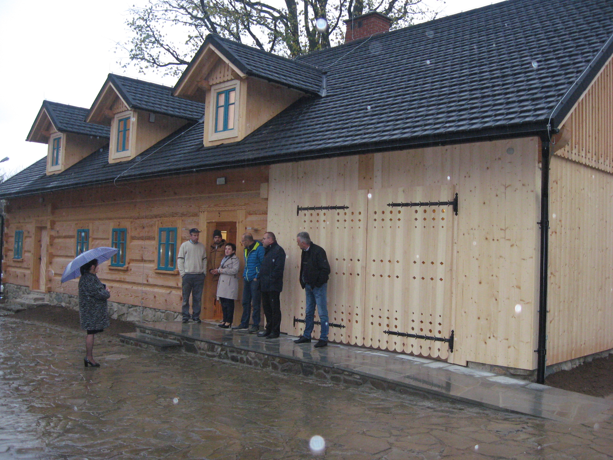 Obraz przedstawiający Przebudowa budynku gospodarczego na budynek o funkcji turystyczno-kulturalnej w Stryszawie