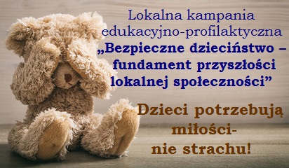 Obraz przedstawiający Lokalna kampania: Bezpieczne dzieciństwo – fundament przyszłości lokalnej społeczności