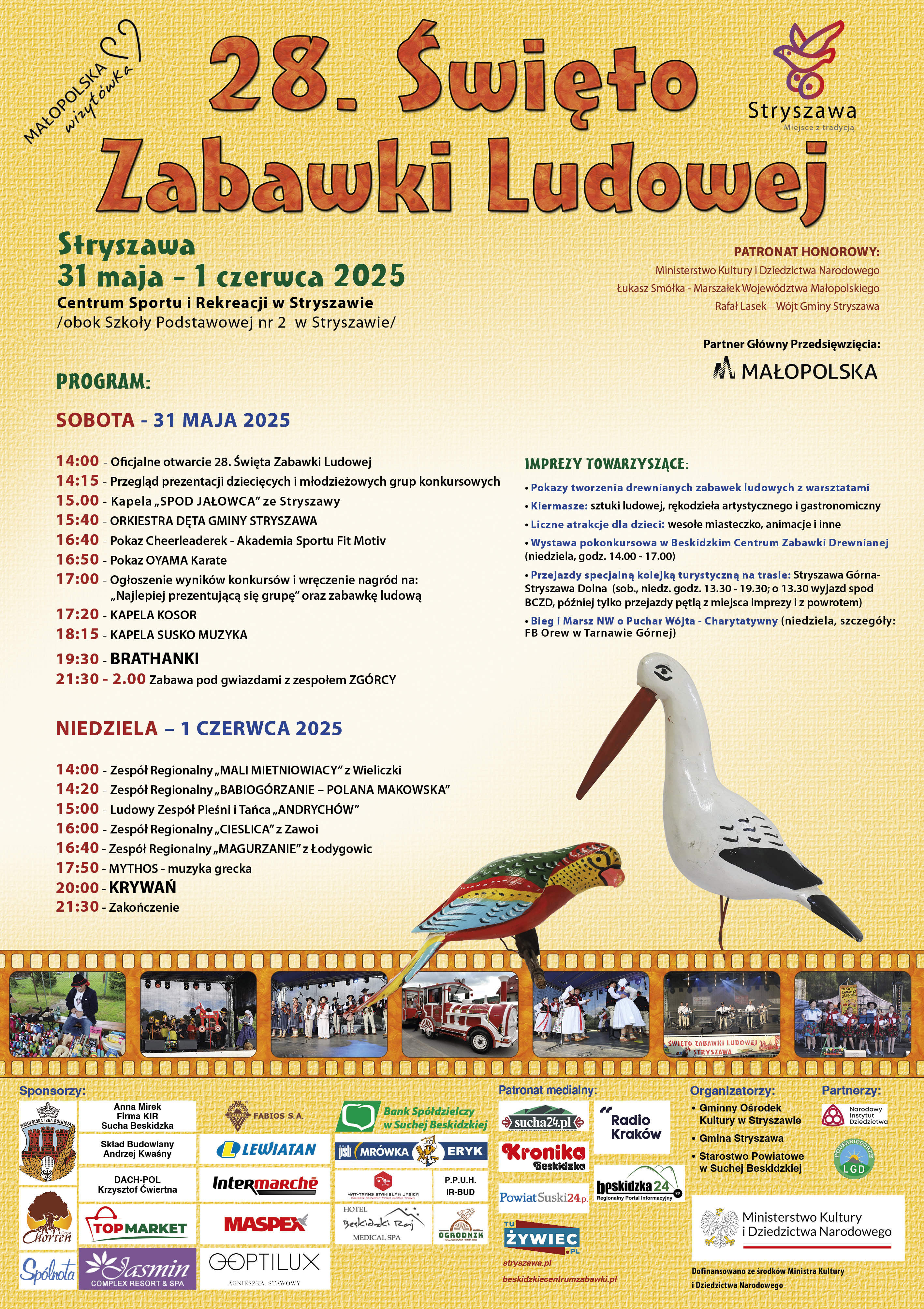 Obraz przedstawiający Program 28. Święta Zabawki Ludowej