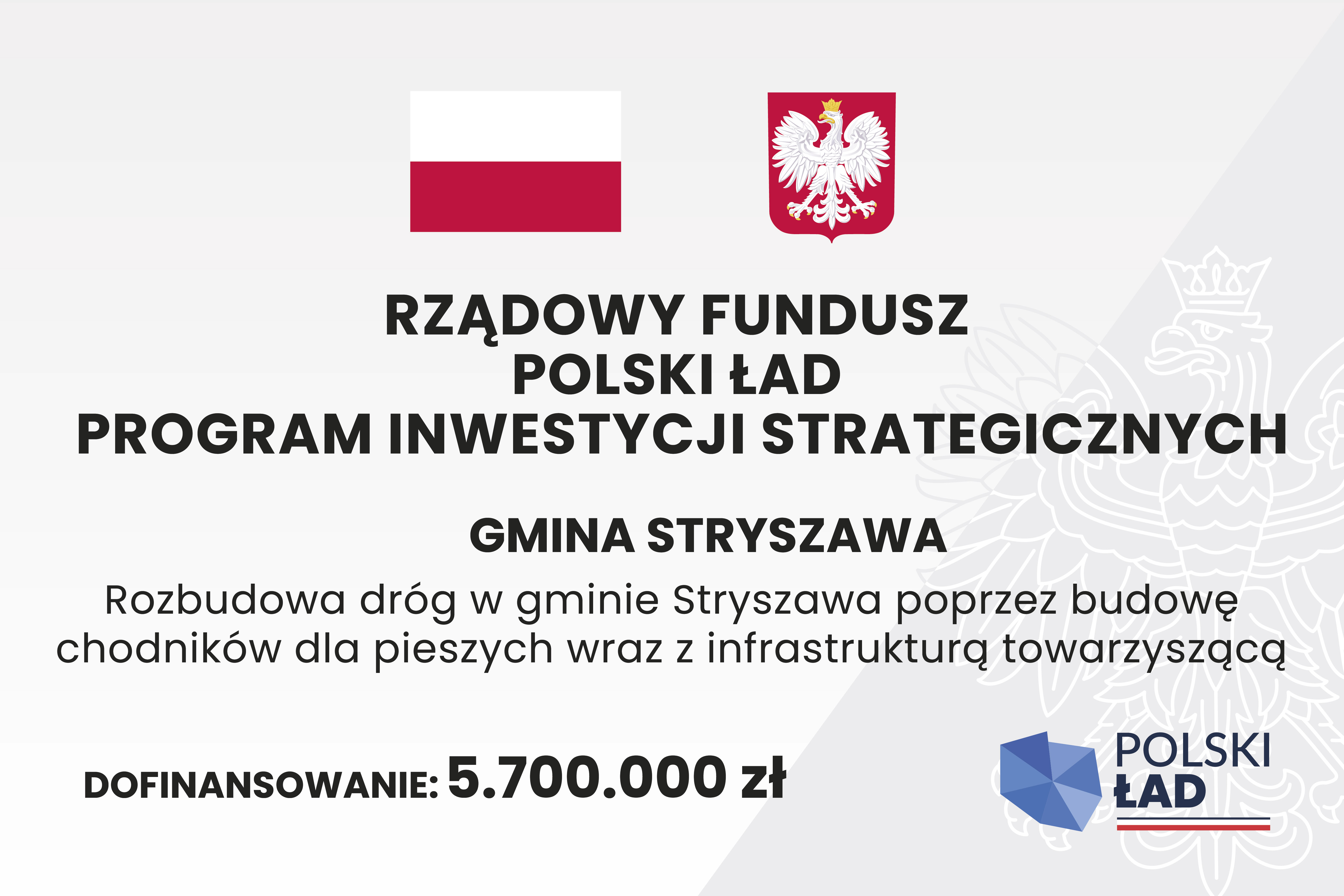 Obraz przedstawiający Rozbudowa dróg w Gminie Stryszawa