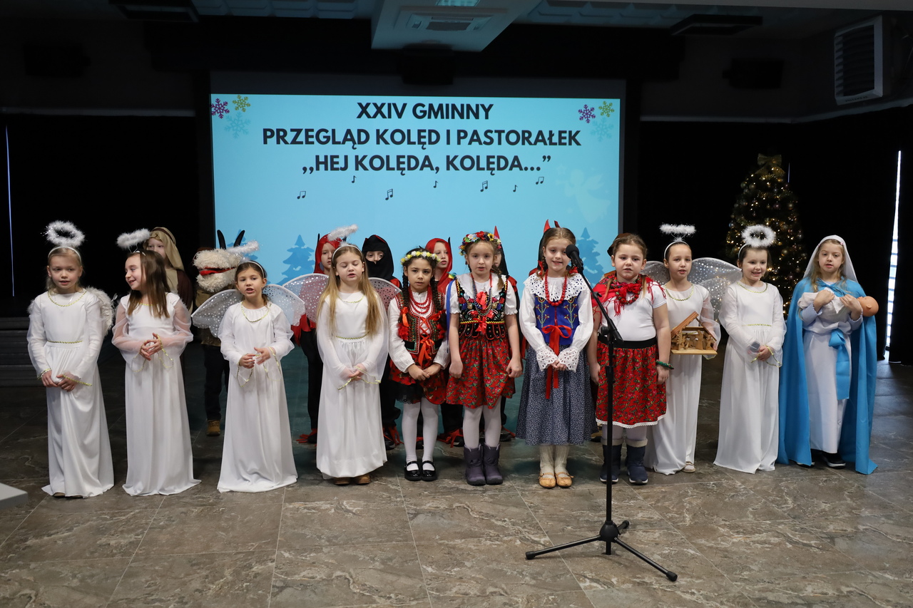 Obraz przedstawiający Gminny Przegląd Kolęd i Pastorałek Hej Kolęda, Kolęda. Edycja 2025