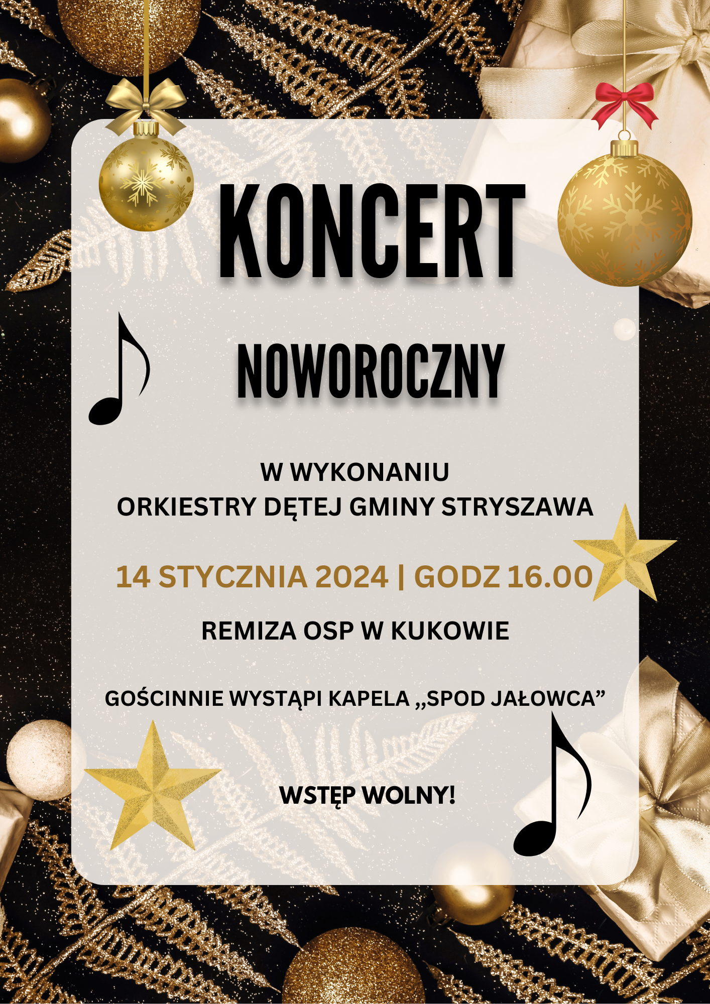 Obraz przedstawiający Koncert Noworoczny 2024