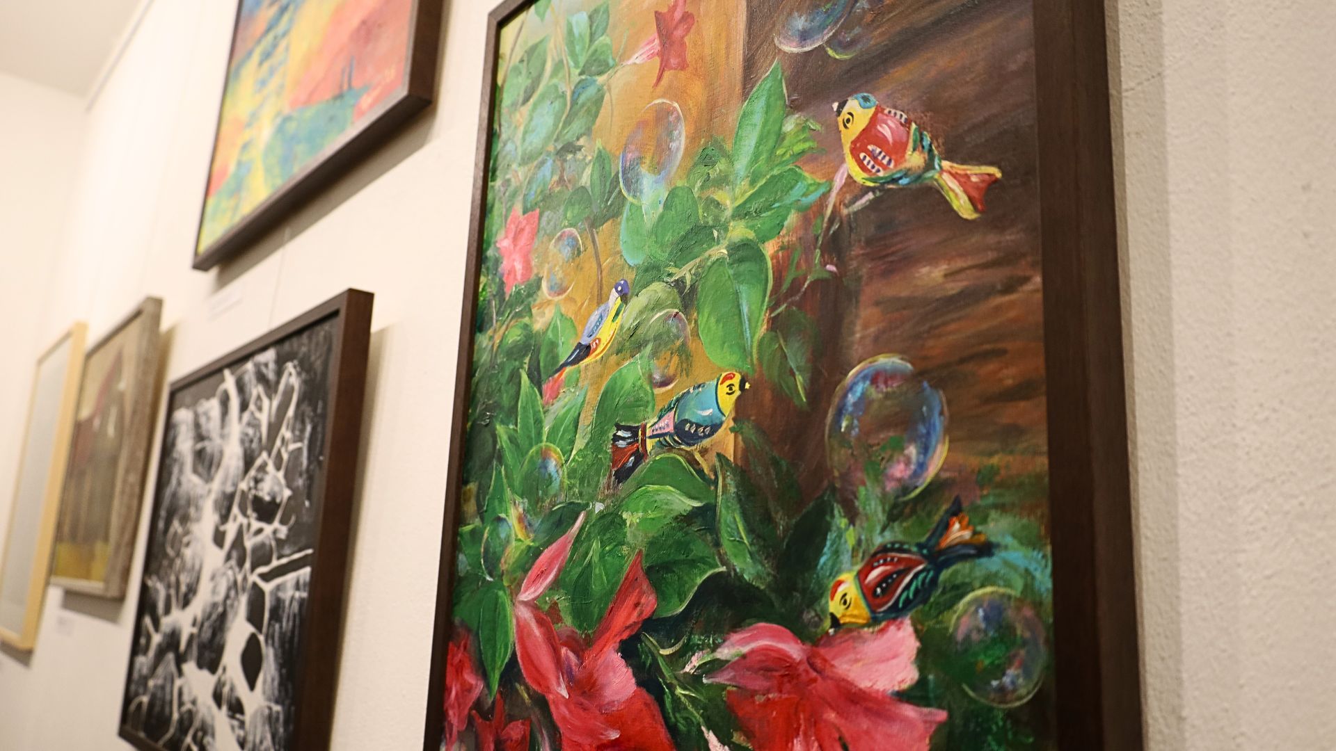 Obraz przedstawiający Poplenerowa wystawa im. Władysława Fronta w Stryszawie