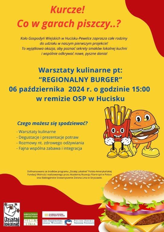 Obraz przedstawiający Czwarte warsztaty kulinarne w Hucisku