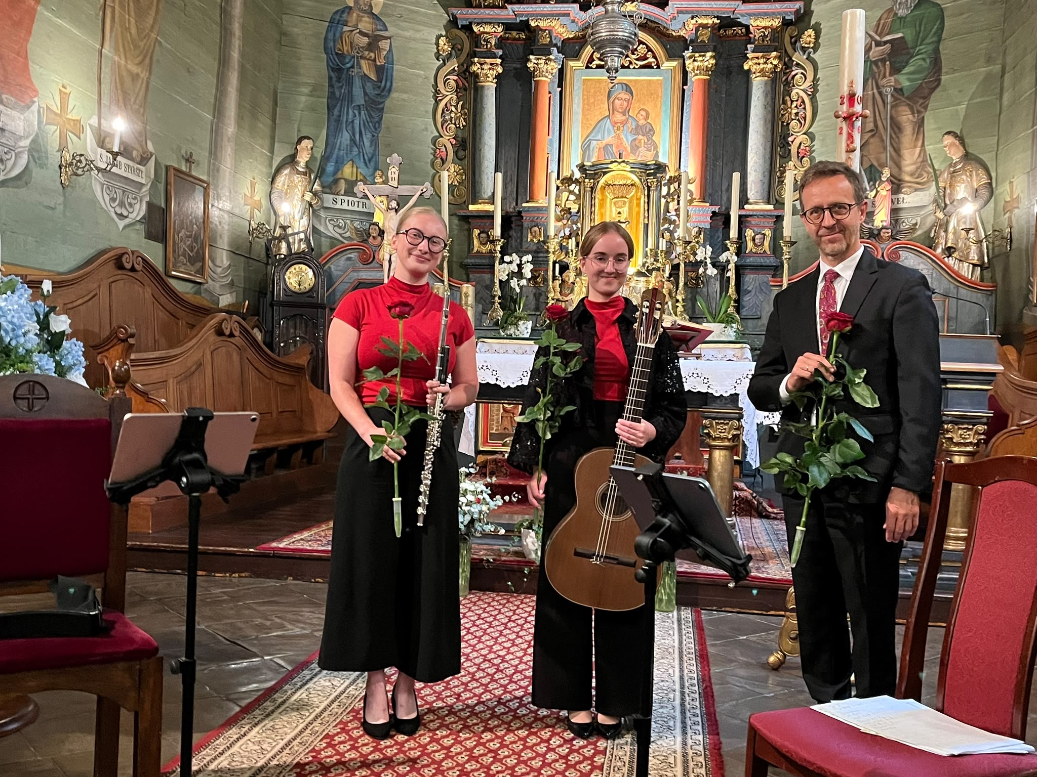 Obraz przedstawiający Ostatni koncert Beskidzkiego Festiwalu Muzyki Organowej i Kameralnej, w Lachowicach