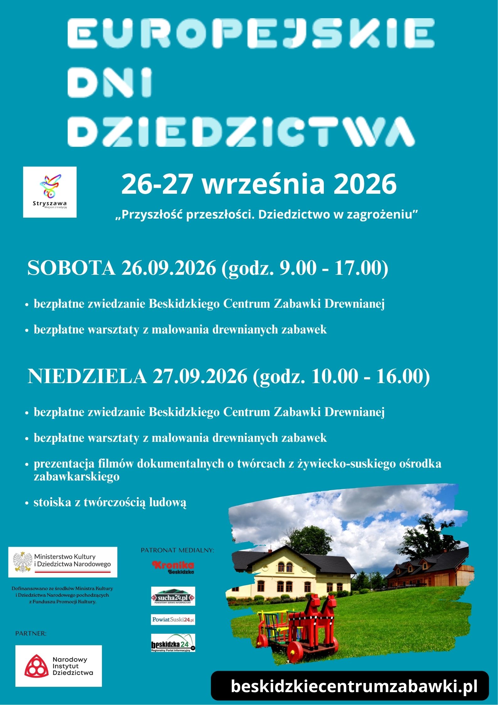 Obraz przedstawiający Zapraszamy na Europejskie Dni Dziedzictwa