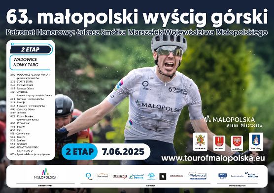 Obraz przedstawiający Małopolski Wyścig Górski