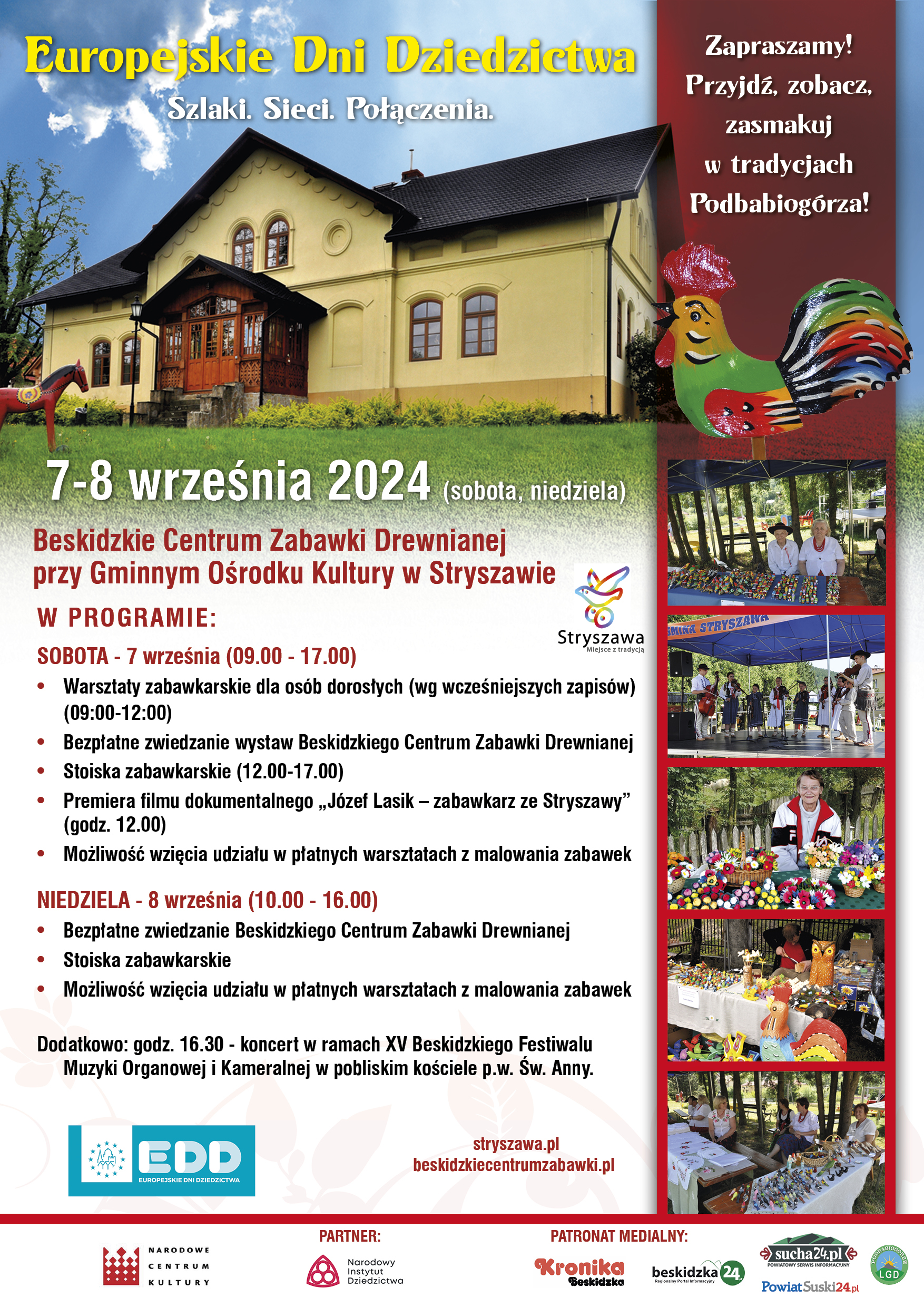 Obraz przedstawiający Europejskie Dni Dziedzictwa 2024