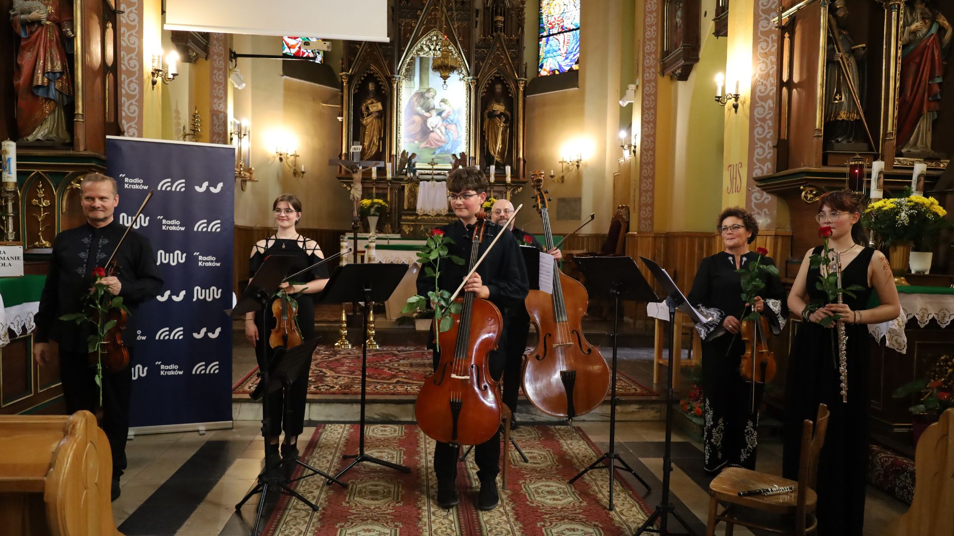 Obraz przedstawiający Beskidzki Festiwal Muzyki Organowej i Kameralnej 2025. Koncert w Stryszawie.