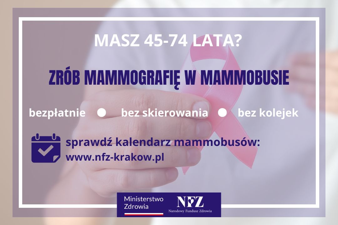 Obraz przedstawiający Zbadaj się w programie profilaktyki raka piersi