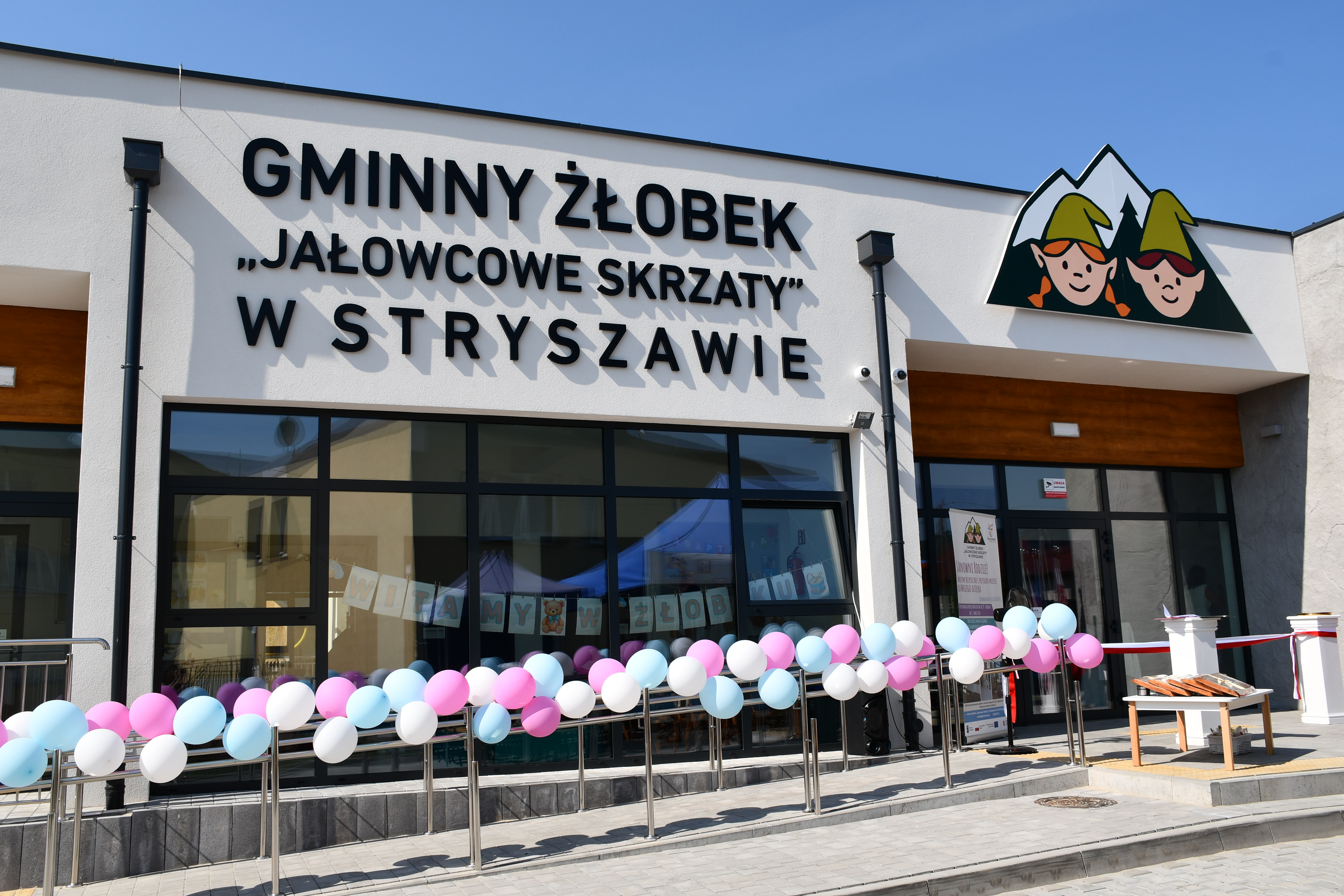 Obraz przedstawiający Uroczyste otwarcie żłobka w Stryszawie