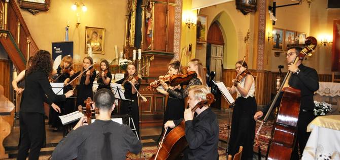 obrazek na stronie Koncert smyczkowy w Stryszawie Górnej