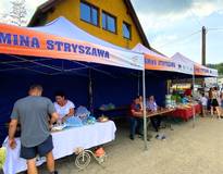 Obraz przedstawiający Gminne Dożynki w Hucisku