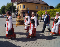 Obraz przedstawiający Dożynki Powiatowe w Makowie Podhalańskim