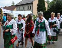 Obraz przedstawiający Gminne Dożynki w Lachowicach