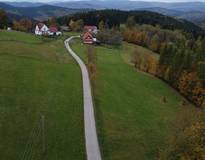 Obraz przedstawiający Budowa oświetlenia ulicznego na osiedlu Za Miedzą oraz Bartoszki w Stryszawie