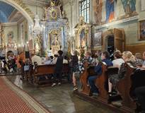 Obraz przedstawiający Koncert w Lachowicach