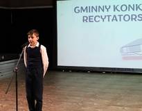 Obraz przedstawiający Gminny Konkurs Recytatorski, edycja 2025