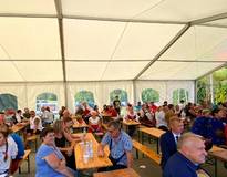 Obraz przedstawiający Gminne Dożynki w Hucisku