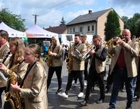 Obraz przedstawiający Gminne Dożynki w Lachowicach