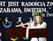 Obraz przedstawiający Uroczyste otwarcie sali gimnastycznej w Kukowie
