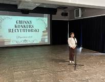 Obraz przedstawiający Gminny Konkurs Recytatorski. Edycja 2026.