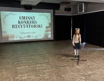 Obraz przedstawiający Gminny Konkurs Recytatorski. Edycja 2026.