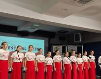 Obraz przedstawiający II Festiwal Pieśni Patriotycznej