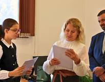 Obraz przedstawiający Dyktando Powiatowe. Edycja 2025