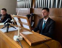 Obraz przedstawiający Koncert w kościele w Zawoi Przysłop
