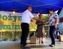 Obraz przedstawiający Gminne Dożynki w Hucisku