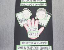 Obraz przedstawiający Konkurs akcji PRZYŁĄCZ SIĘ DO ZWALCZANIA AGRESJI I HEJTU W SIECI rozstrzygnięty