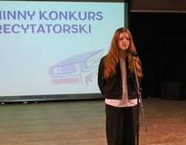 Obraz przedstawiający Gminny Konkurs Recytatorski, edycja 2025