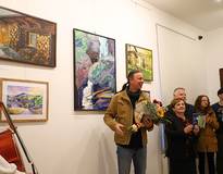 Obraz przedstawiający Poplenerowa wystawa im. Władysława Fronta w Stryszawie