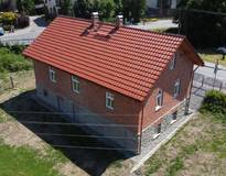 Obraz przedstawiający Remont zabytkowego budynku byłej organistówki w miejscowości Stryszawa