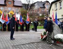 Obraz przedstawiający Gminne Obchody Święta Niepodległości