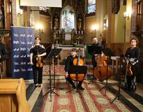 Obraz przedstawiający Beskidzki Festiwal Muzyki Organowej i Kameralnej 2025. Koncert w Stryszawie.