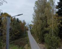 Obraz przedstawiający Budowa oświetlenia ulicznego na osiedlu Za Miedzą oraz Bartoszki w Stryszawie