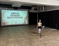 Obraz przedstawiający Gminny Konkurs Recytatorski. Edycja 2026.