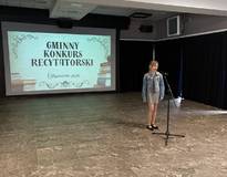 Obraz przedstawiający Gminny Konkurs Recytatorski. Edycja 2026.