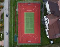 Obraz przedstawiający Modernizacja boiska wielofunkcyjnego w miejscowości Krzeszów