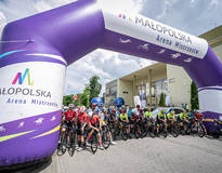 Obraz przedstawiający Małopolski Wyścig Górski