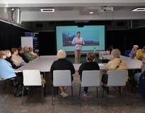 Obraz przedstawiający Szkolenia z zakresu ochrony ludności i obrany cywilnej dla pracowników JST, sołtysów, OSP oraz KGW