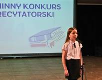 Obraz przedstawiający Gminny Konkurs Recytatorski, edycja 2025