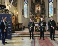 Obraz przedstawiający Pierwszy koncert Beskidzkiego Festiwalu Muzyki Organowej i Kameralnej 2024