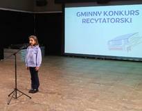 Obraz przedstawiający Gminny Konkurs Recytatorski, edycja 2025