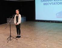 Obraz przedstawiający Gminny Konkurs Recytatorski, edycja 2025