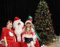 Obraz przedstawiający Spotkanie ze Świętym Mikołajem