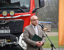 Obraz przedstawiający Oficjalne przekazanie sprzętu w Stryszawie – blisko 2 mln zł na wzmocnienie bezpieczeństwa mieszkańców