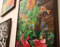 Obraz przedstawiający Poplenerowa wystawa im. Władysława Fronta w Stryszawie